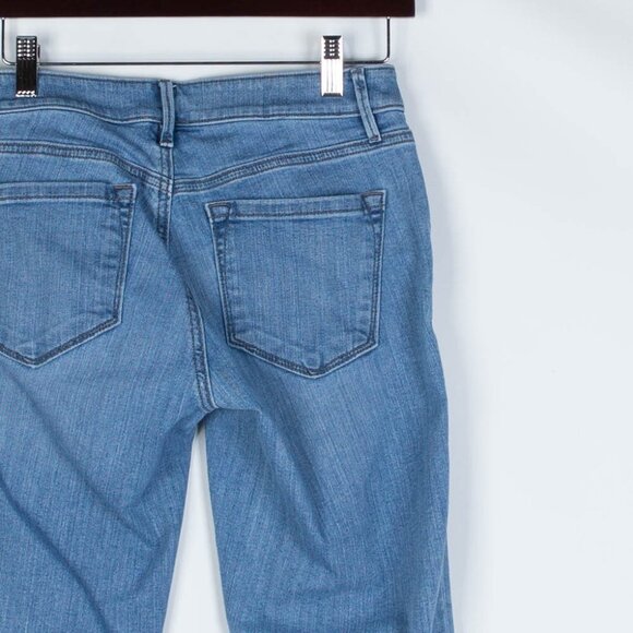 Ann Taylor Loft Curvy Cuffed Crop Jeans Sz 26/2T - Picture 6 of 7